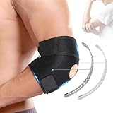 Ellenbogenbandage Einstellbar - Ellbogen Bandage für Tennisarm und...