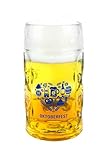 Hofbrauhaus Oktoberfest Love Edition Bierkrug mit Griff, groß, robust, 1...