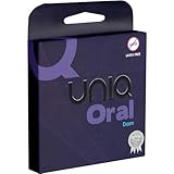 UNIQ Oral Love Dams, latexfreie Lecktücher ohne Duft, hypoallergen,...