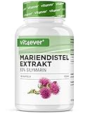 Mariendistel Extrakt 180 Kapseln mit je 500 mg - 80% Silymarin Anteil - 6...