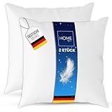 Home Oase Kopfkissen Federkissen - Kissen mit 100% Federfüllung -...
