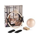 Myga Pilates Ring Set - 4 Stück Pilates Kit mit Magic Circle,...