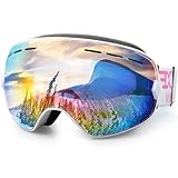 EXP VISION Snowboard Skibrille für Herren Damen Jugend, 100% UV400 Schutz...
