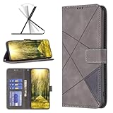 Bnvdfre Handyhülle für Motorola G55 Hülle [Premium PU Leder]...