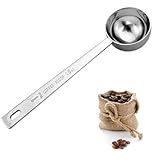 15ml Edelstahl Kaffeelöffel Kaffee Messlöffel mit langem Griff