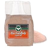 Azafran Rosa Kristallsalz (bekannt als Himalaya Salz) Steinsalz fein 1kg