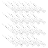 MUELODSIC 50 Stück LED Lampenschirme Eiszapfenform für Led-lichterketten...