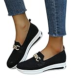 Sneaker Damen Weiss Bequem Breite Schuhe Turnschuhe Sportschuhe...