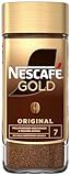 NESCAFÉ GOLD Original, löslicher Bohnenkaffee, Instant-Kaffee aus...
