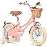 Glerc 12 Zoll Kinder Mädchen Fahrrad für 3 4 5 Jahre alt kleine Mädchen...