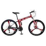 Faltbares Mountainbike, 24' Und 26' Faltrad Für Damen Und Herren,...