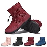 Wizshoe Kinder Barfußschuhe Mädchen Winter Schuhe Winterstiefel Jungen...