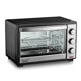 Koliber SUPERMAX X 2000W Mini Backofen 25L Umluft Drehspieß Pizzaofen...