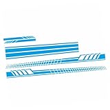 Ciieeo 5 Stück Teiliges Auto Seitenstreifen Aufkleber aus Langlebigem...