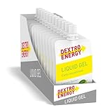 DEXTRO ENERGY LIQUID GEL LEMON + CAFFEINE - 12x60ml (12er Pack) - Energy...