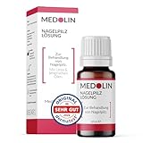 Medolin® Nagelpilz Lösung - Effektiver Nagellack mit belegter Wirkweise -...