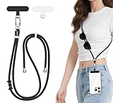 ivoler Handykette Verstellbar Handyband Universal, mit 2 Stück Patch und...