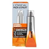 L'Oréal Men Expert Augen Roll-On gegen müde Haut für Männer, Belebende...