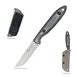 SDOKEDC DC53 Stahl messer Feststehende Klinge mit Micarta Griff & Kydex...