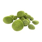 LIXSAZSE Moosstein Dekorationen, vielseitig einsetzbar für Cafés und...