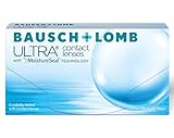Bausch + Lomb Ultra, sphärische Premium Monatslinsen, Kontaktlinsen weich,...