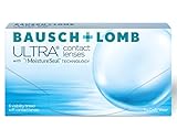 Bausch + Lomb Ultra, sphärische Premium Monatslinsen, Kontaktlinsen weich,...