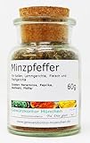 Minzpfeffer Gewürzmischung - 60g im Glas | Nanaminze, Paprika, Senfmehl &...
