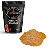 200g Zimt gemahlen Cassia von Krautschmaus, zum Würzen und Kochen,...