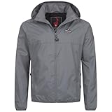 Höhenhorn Rigi Herren Regen Jacke Outdoor Rain Grau Gr. L