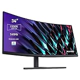 HUAWEI MateView GT 34'' (86,40cm) Curved Gaming Monitor, Standard, 165Hz,...