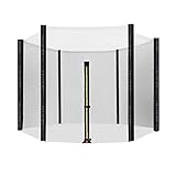 SONGMICS Ersatznetz für rundes Trampolin, Ø 244 cm, Sicherheitsnetz für...