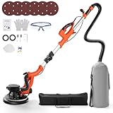 Trockenbauschleifer 1760W mit LED-Licht, Ø215mm Deckenschleifer mit...