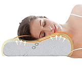 Memory Foam Kopfkissen, Orthopädisches Nackenstützkissen für Seiten- und...