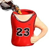 Kaffeetasse Basketballtrikot, Basketballbecher | Porzellanbecher, Neuheit...