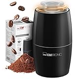 Clatronic® Kaffeemühle elektrisch | für 60g Kaffeebohnen | Mahlgrad...