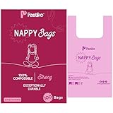 Pastiko Windelbeutel, 100 % kompostierbar, biologisch abbaubar,...