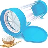 Yueser Puderzuckerstreuer, Mehlsieb Einhand Puderzuckermühle Kakaostreuer...