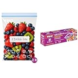 FRIO – 30 wiederverwendbare Gefrierbeutel 2L mit Zipper (Größe S: 19x26...