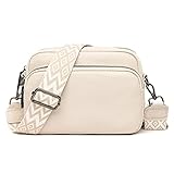 TIAASTAP Damen Handy Umhängetasche Echtes Leder Crossbody Bag Damen...