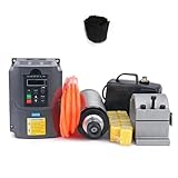 2,2-kW-Spindel Wassergekühlter Bausatz ER20-Frässpindelmotor + 2,2-kW-VFD...