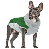 Warmer Wintermantel für Kleine Hunde, Winterjacke wasserdichte Hundejacke...