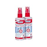 SOS Desinfektions-Spray, 2 x 100 ml Sprühflasche, Handdesinfektion gegen...