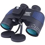 Marine Fernglas 10x50 wasserdicht mit Kompass & Entfernungsmesser,...