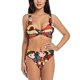Trendiges Bikini-Set für kleine Mädchen, Feuerwehrmann-Druck,...