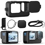 OKFUN Zubehör-Set für Go Pro Hero 12/11/10/9 Schwarz,...
