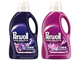 PERWOLL Flüssig-Set 2x 27 Waschladungen (54WL) 1x Black Blütenmeer & 1x...