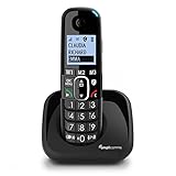 Amplicomms BigTel 1500 schnurloses DECT-Großtastentelefon,...