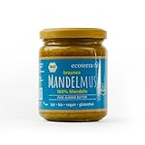 ecoterra Bio Mandelmus braun | 100% Mandeln | vegan | glutenfrei |...