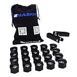 Radschrauben Radmuttern - 20x Radschraubenkappen 19 mm - MADE IN GERMANY -...