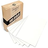 Japun - weiße blanko Postkarten, Papier-Karten Set (100 Stück) zum...